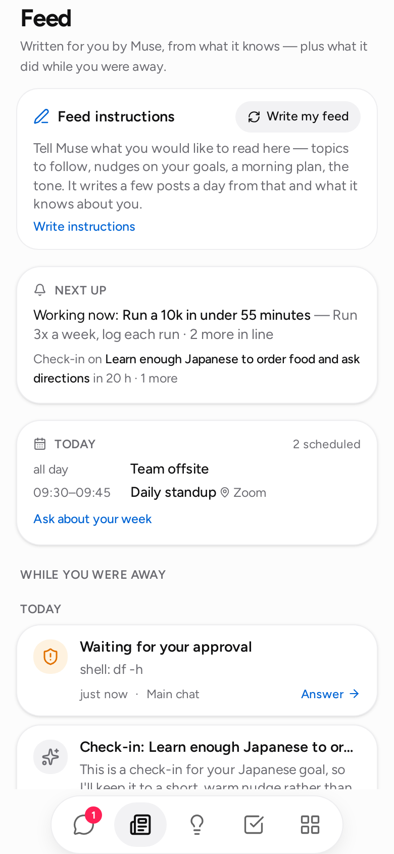 Feed: posts written for you